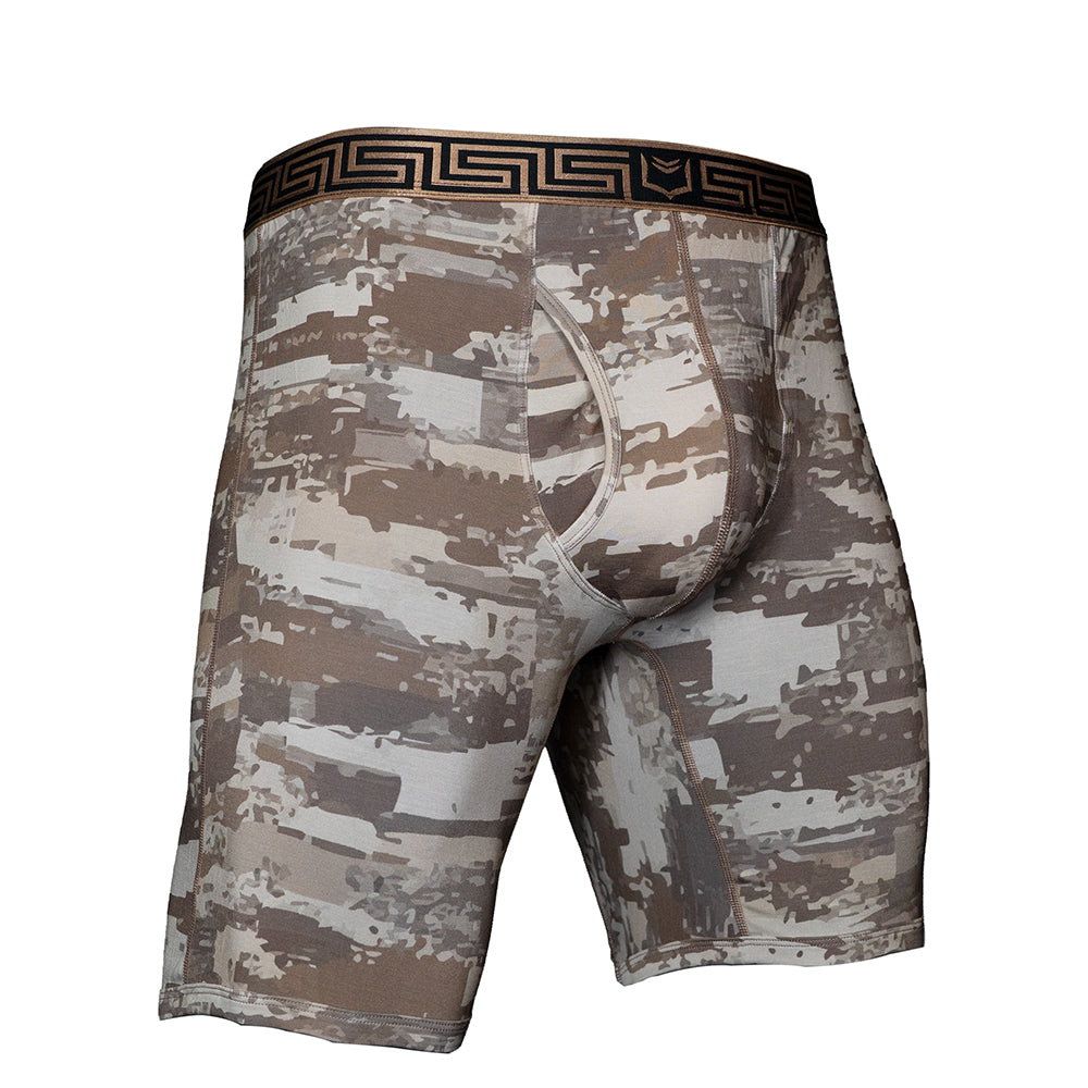 SHEATH V Bamboo Men's Duo Zen Pouch™ Boxer Brief 8"