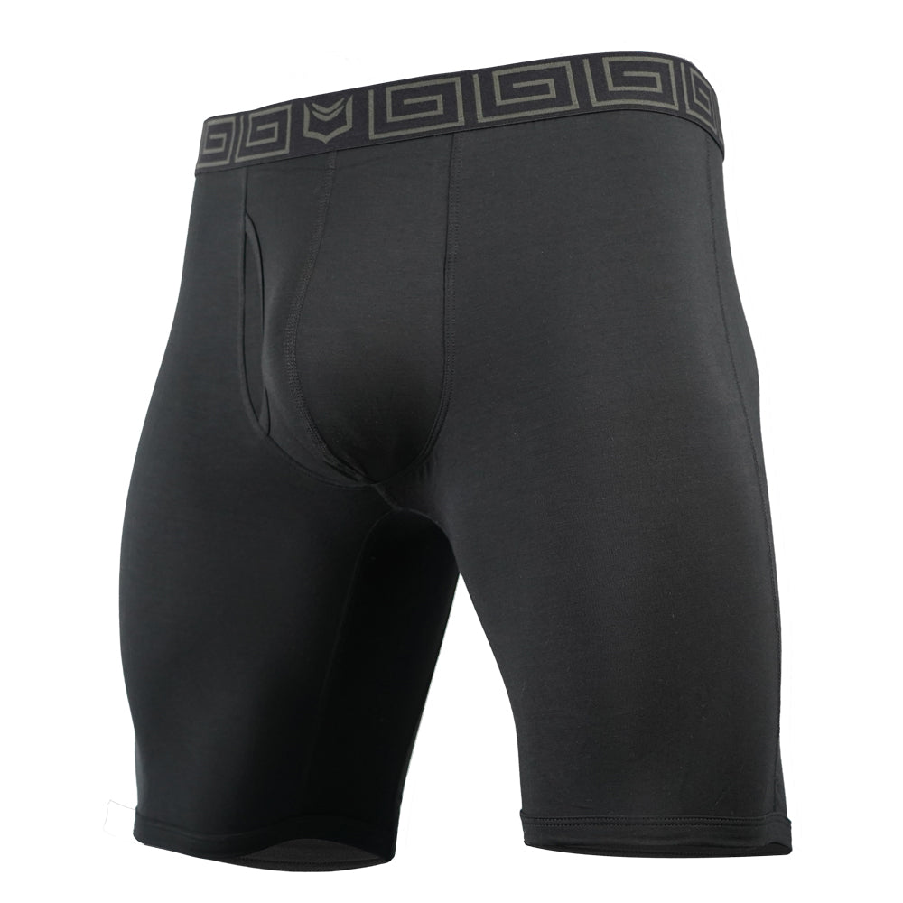 SHEATH V Bamboo Men's Duo Zen Pouch™ Boxer Brief 8"