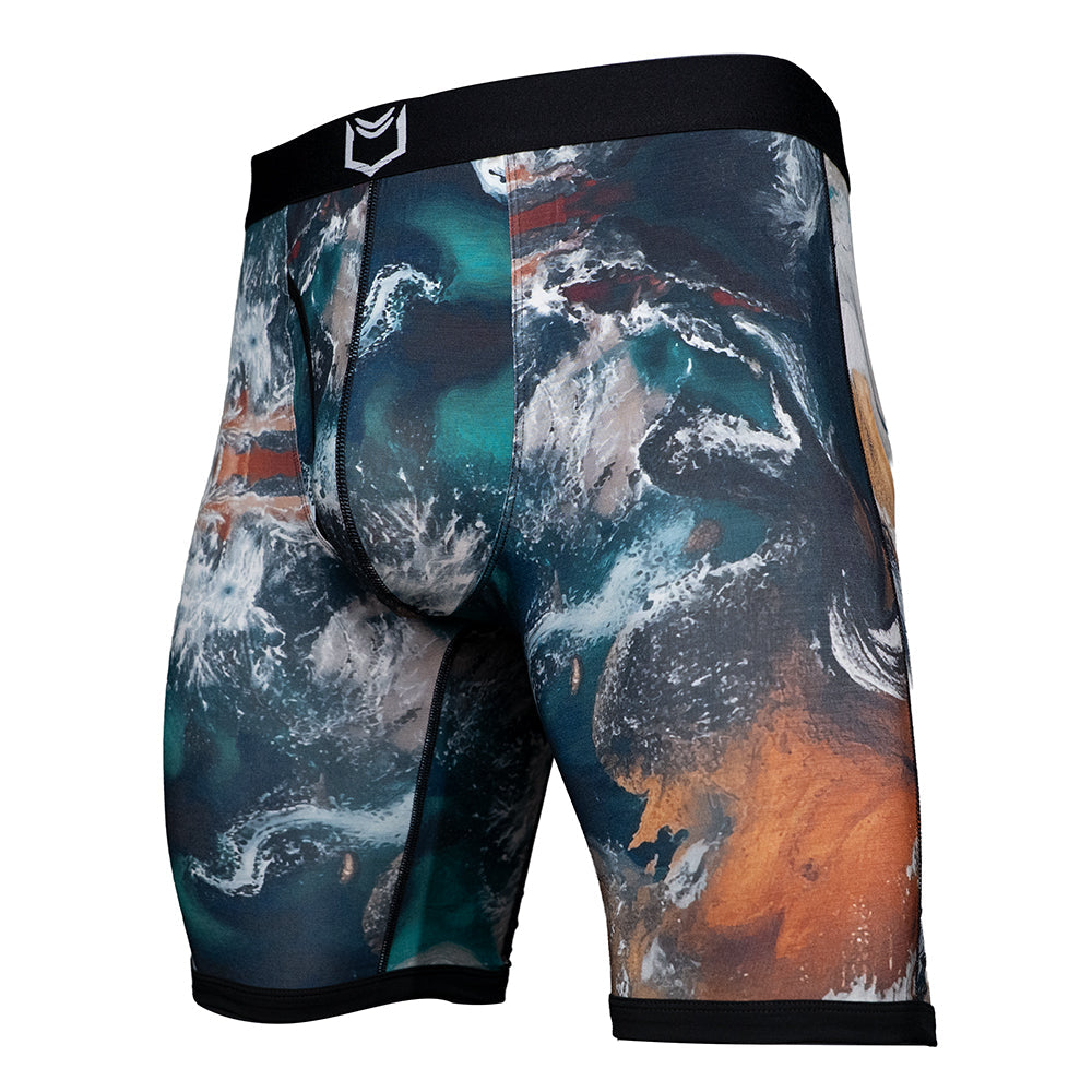 V Bamboo 8" Boxer Brief - Zen Pouch™ Duo - SHEATH UNDERWEAR - Flyclothing LLC