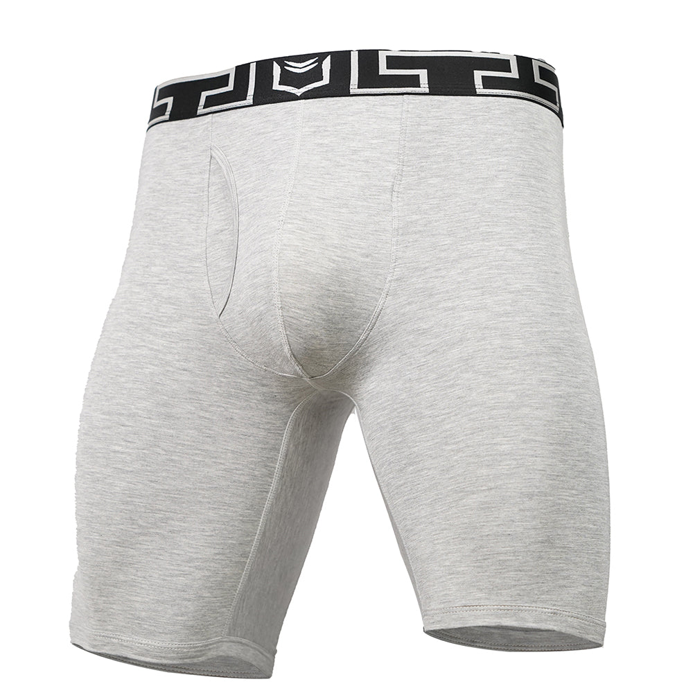 SHEATH V Bamboo Men's Duo Zen Pouch™ Boxer Brief 8"