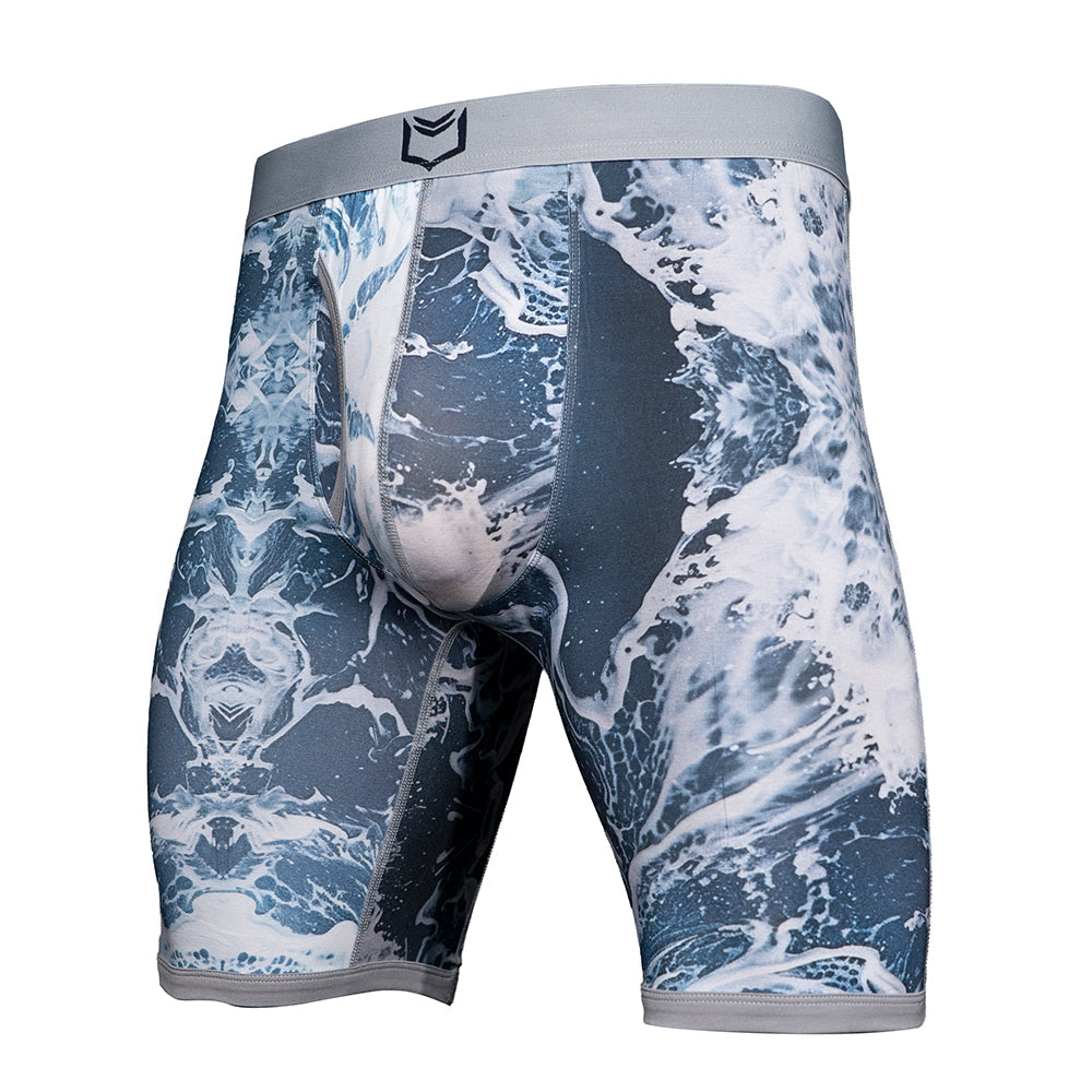 V Bamboo 8" Boxer Brief - Zen Pouch™ Duo - SHEATH UNDERWEAR - Flyclothing LLC
