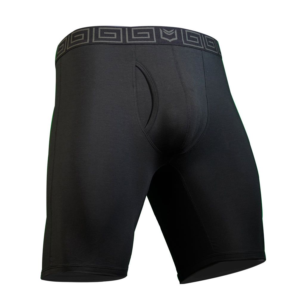 SHEATH V Bamboo Men's Duo Zen Pouch™ Boxer Brief 8"