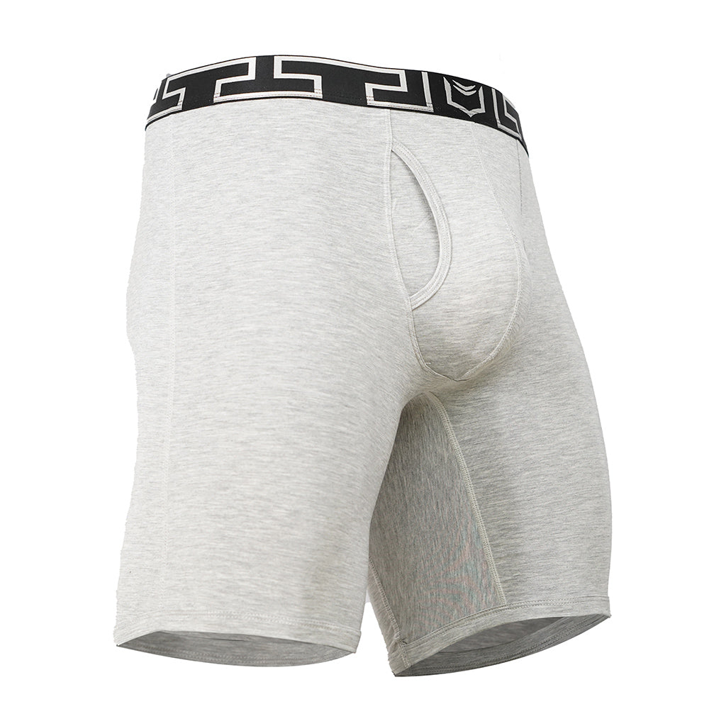 SHEATH V Bamboo Men's Duo Zen Pouch™ Boxer Brief 8"