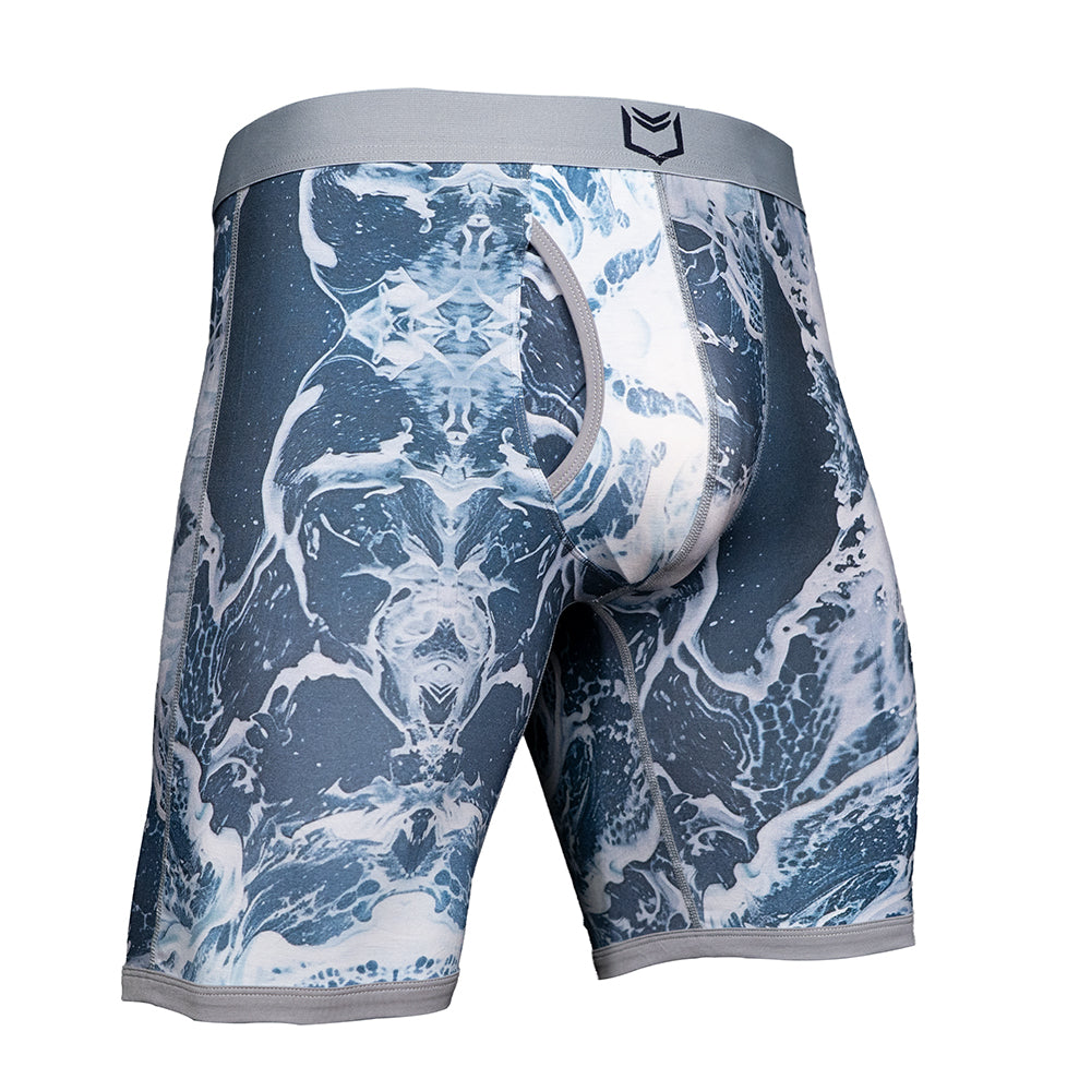 V Bamboo 8" Boxer Brief - Zen Pouch™ Duo - SHEATH UNDERWEAR - Flyclothing LLC