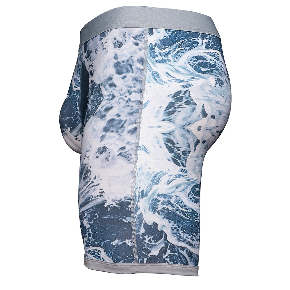 V Bamboo 8" Boxer Brief - Zen Pouch™ Duo - SHEATH UNDERWEAR - Flyclothing LLC