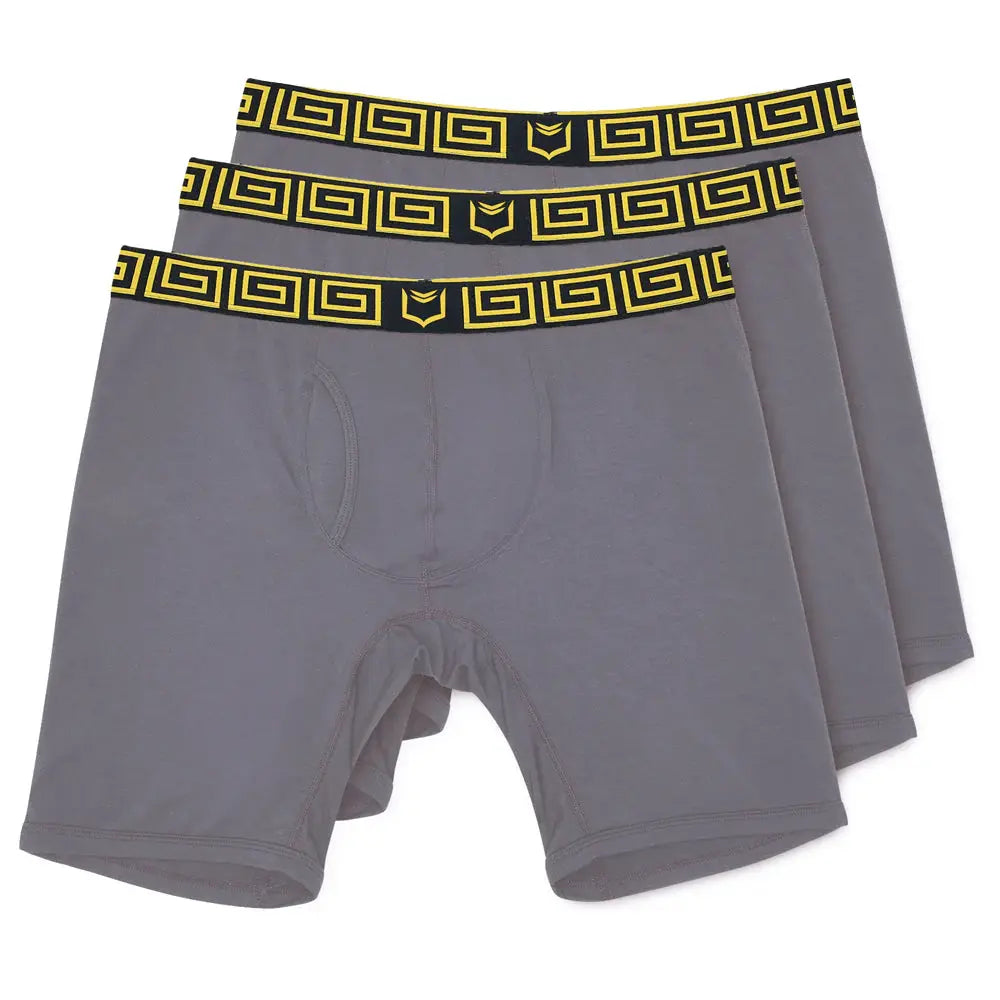 SHEATH V Modal Men's Pouch Boxer Brief 8" (3 Pack) - SHEATH UNDERWEAR - Flyclothing LLC