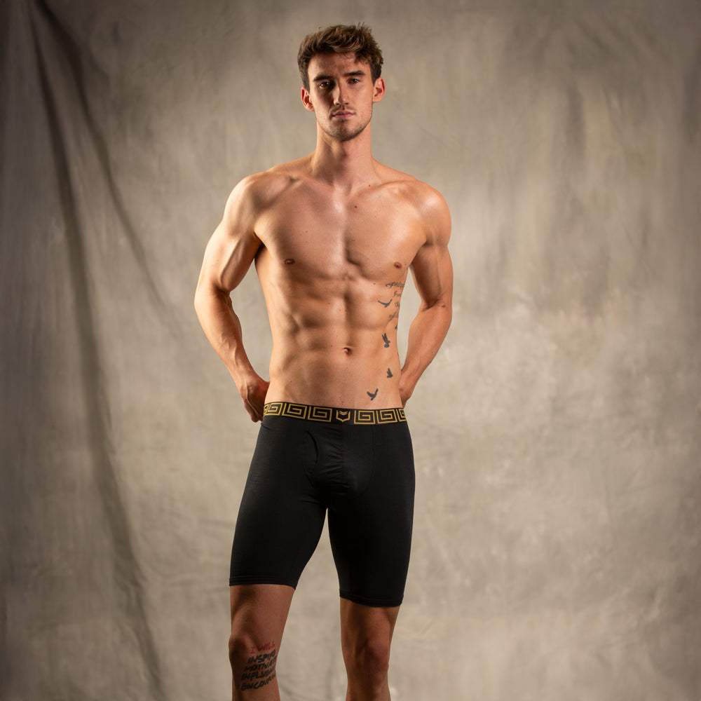 SHEATH V Modal Men's Pouch Boxer Brief 8" - SHEATH UNDERWEAR - Flyclothing LLC