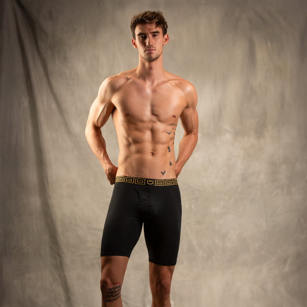 SHEATH V Modal Men's Duo Zen Pouch™ Boxer Brief 8"