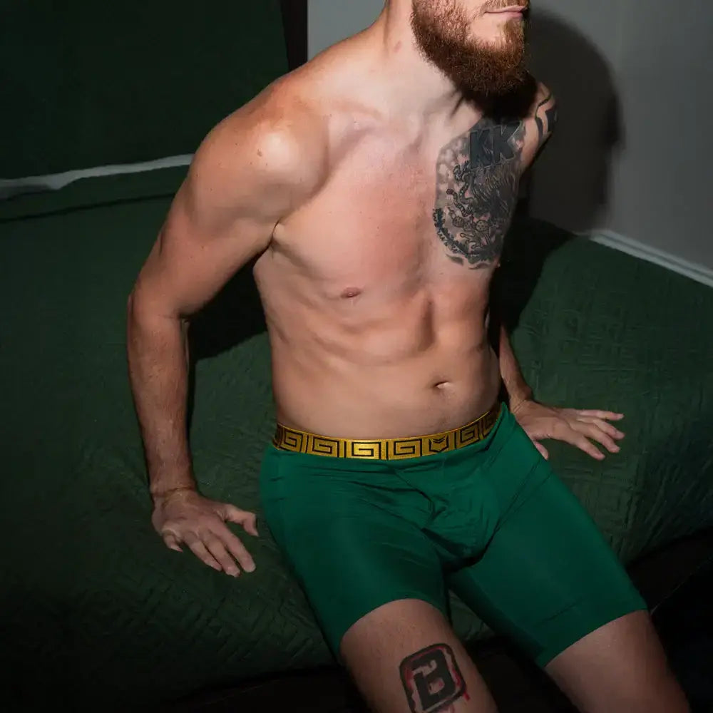 SHEATH V Modal Men's Pouch Boxer Brief 8" - SHEATH UNDERWEAR - Flyclothing LLC