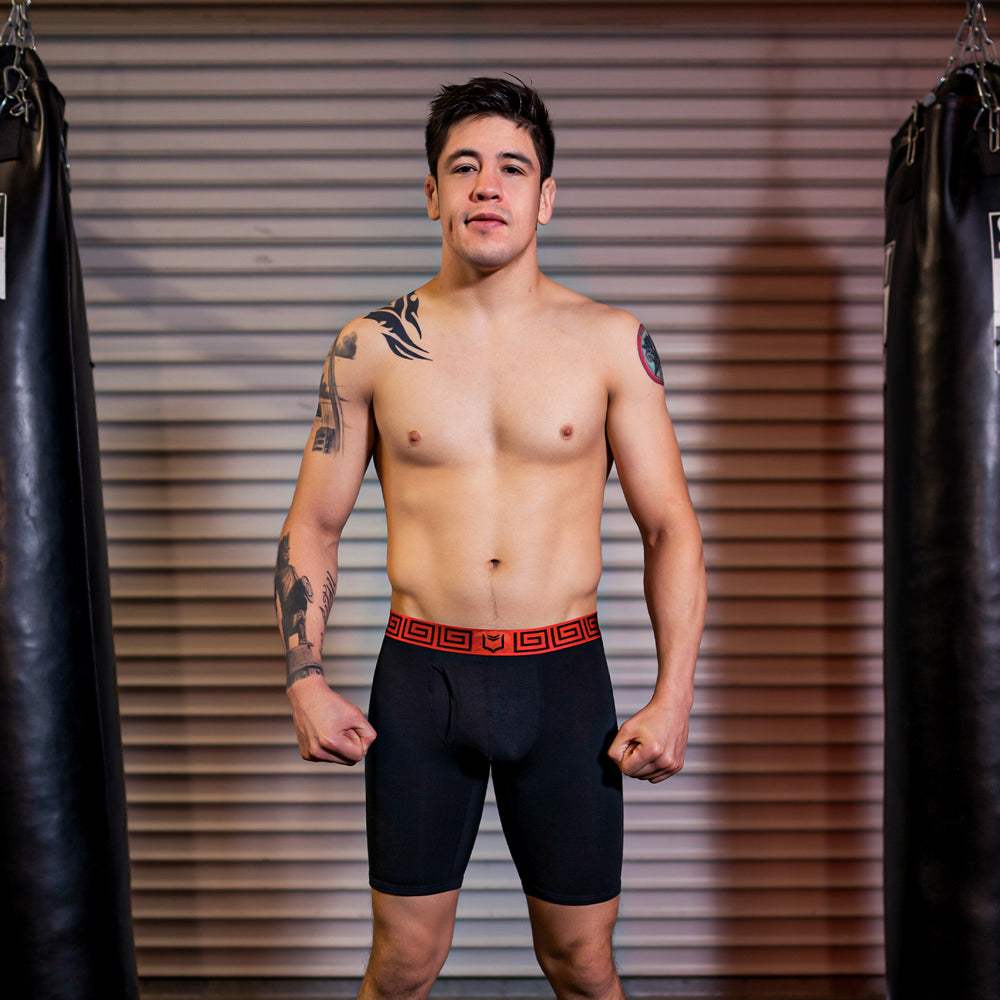 SHEATH V Modal Men's Pouch Boxer Brief 8" - SHEATH UNDERWEAR - Flyclothing LLC