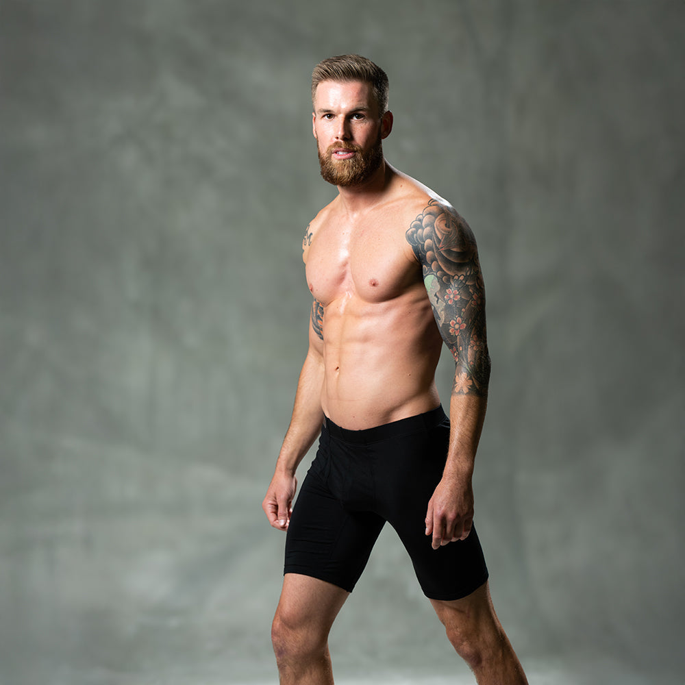SHEATH V Modal Men's Pouch Boxer Brief 8"