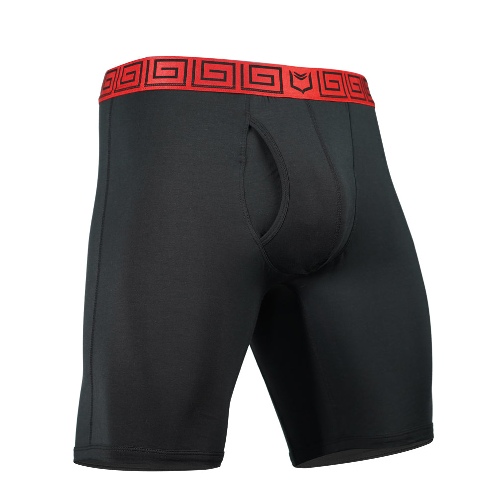 SHEATH V Modal Men's Duo Zen Pouch™ Boxer Brief 8"