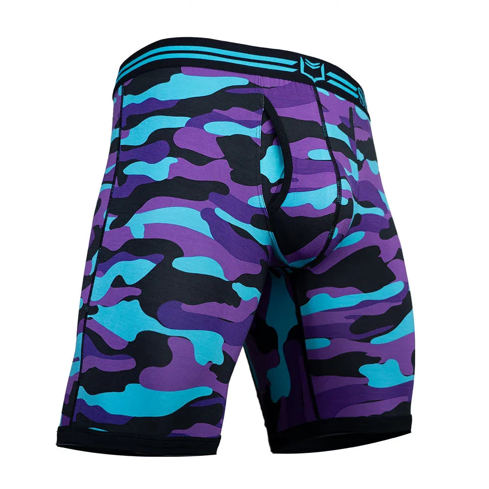 SHEATH V Modal Men's Pouch Boxer Brief 8" - SHEATH UNDERWEAR - Flyclothing LLC