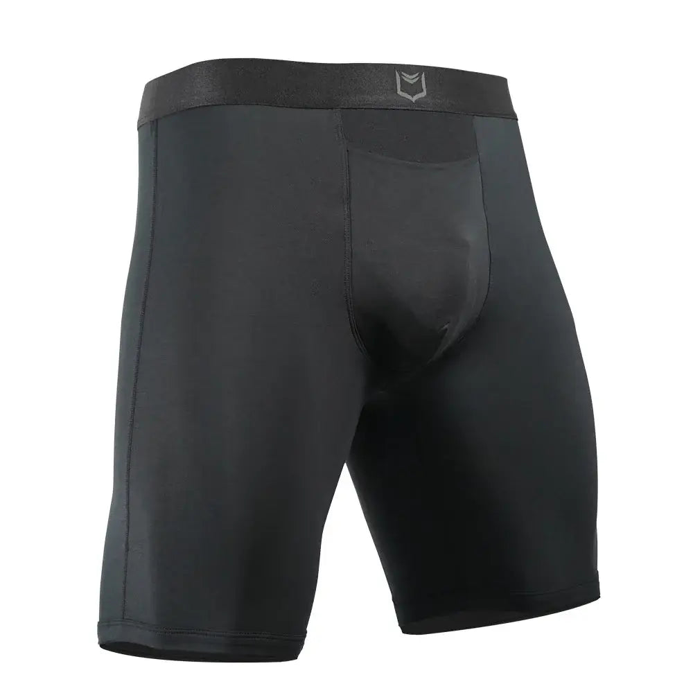 SHEATH V Modal Men's Single Pouch Horizontal Fly Boxer Brief 8" - SHEATH UNDERWEAR - Flyclothing LLC