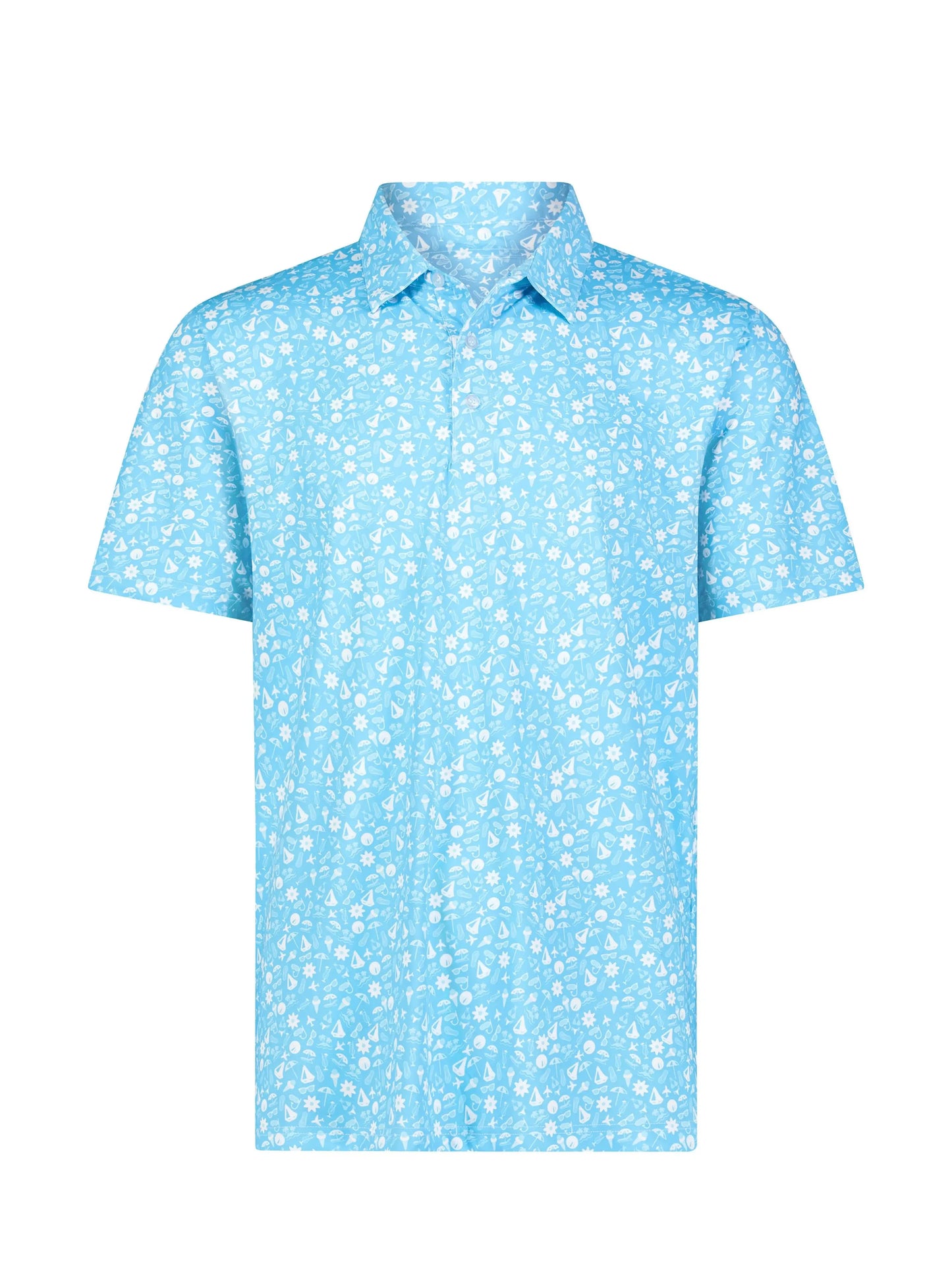 Vacation Polo - White Water Life - Flyclothing LLC