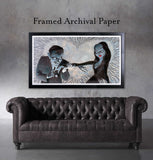 Black Market Art Company Valentine Lust Print