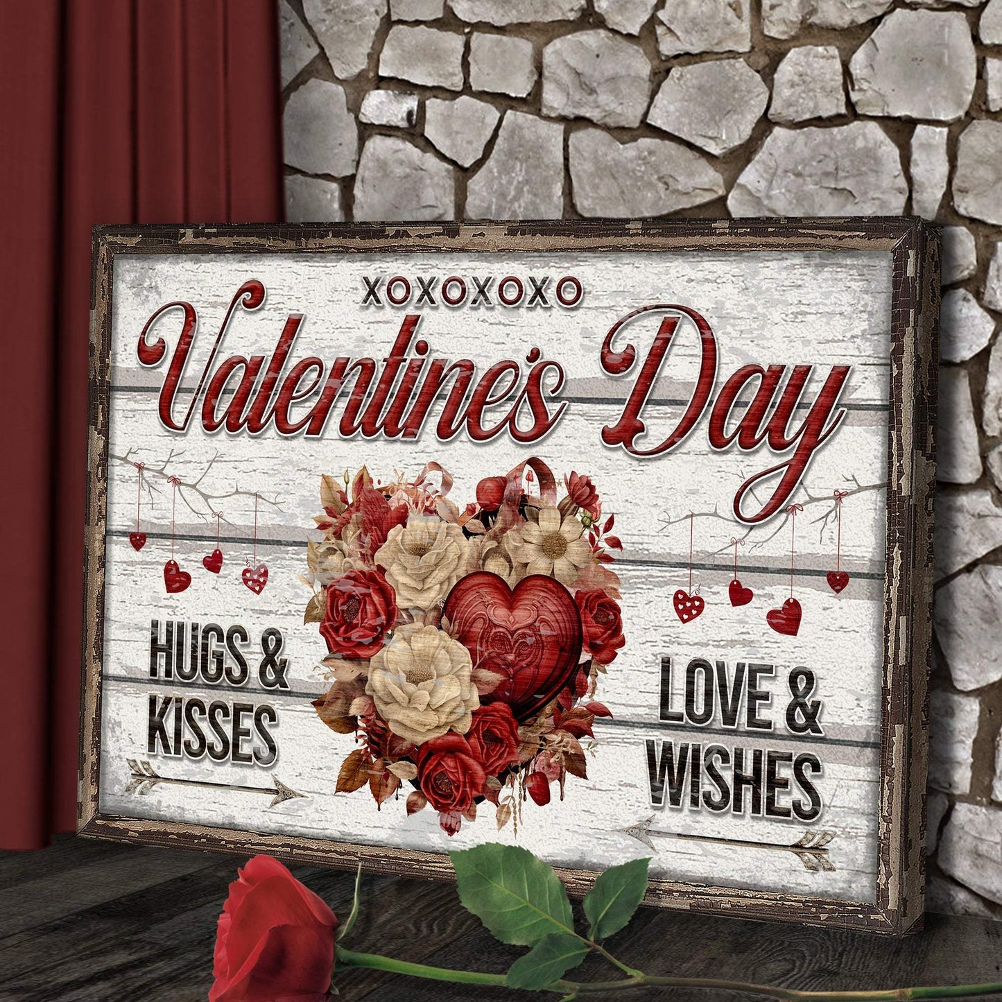 Valentine's Day Sign XIV - Tailored Canvases - Flyclothing LLC
