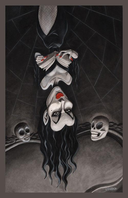 Black Market Art Company Vampira& Quiet Time Print