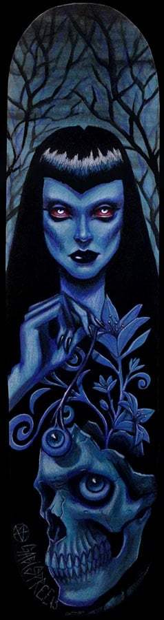 Black Market Art Company Vamp Shape Print - Black Market Art Company - Flyclothing LLC