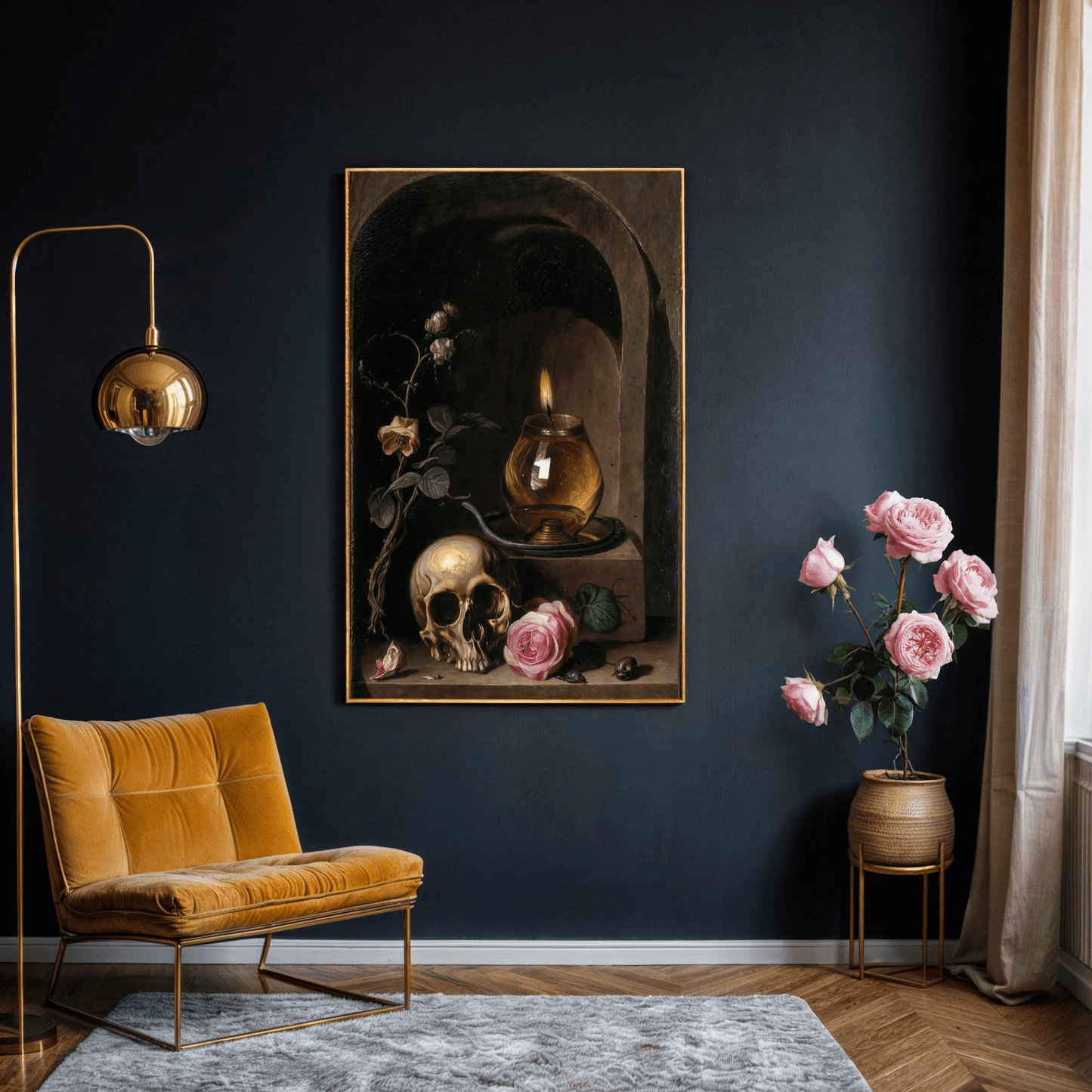 Canvas Print: "Vanitas Vigil" - Tailored Canvases - Flyclothing LLC