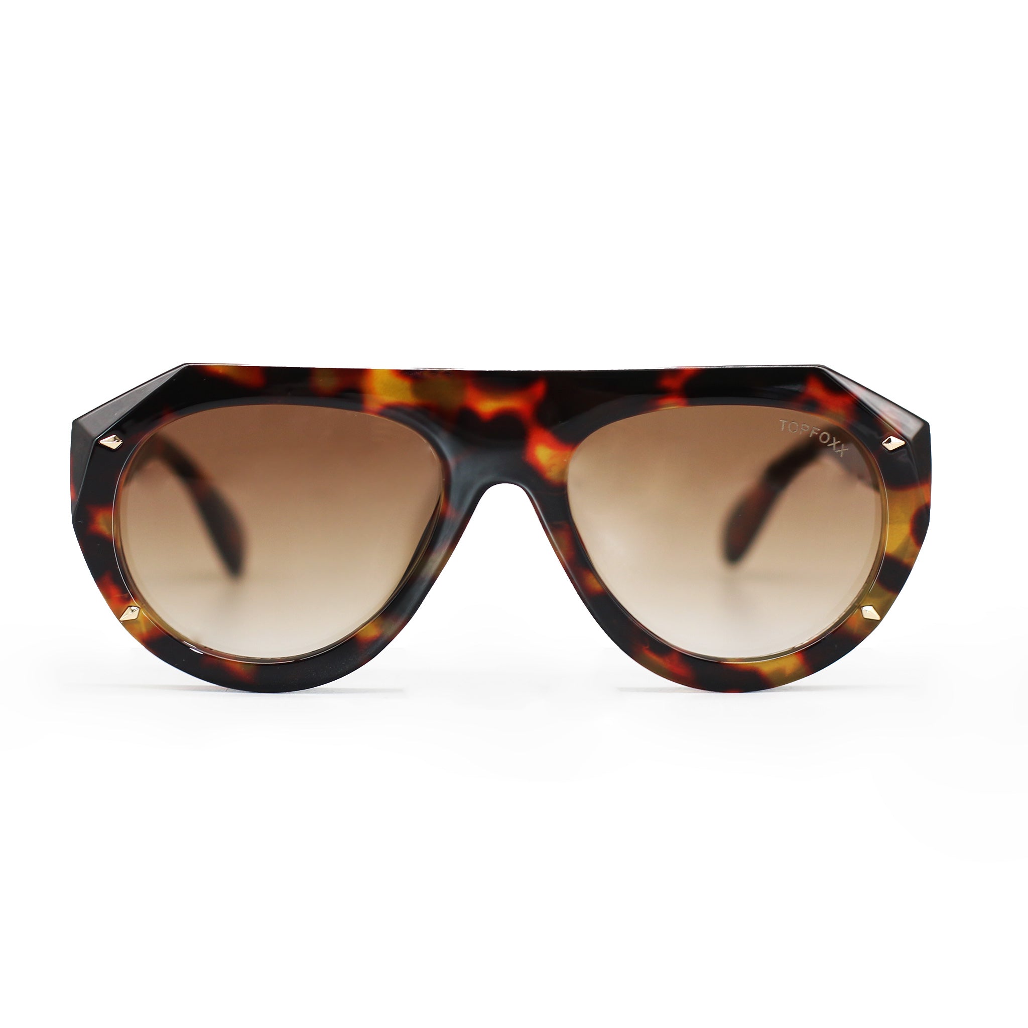 Vega - Brown Tortoise - TopFoxx - Flyclothing LLC