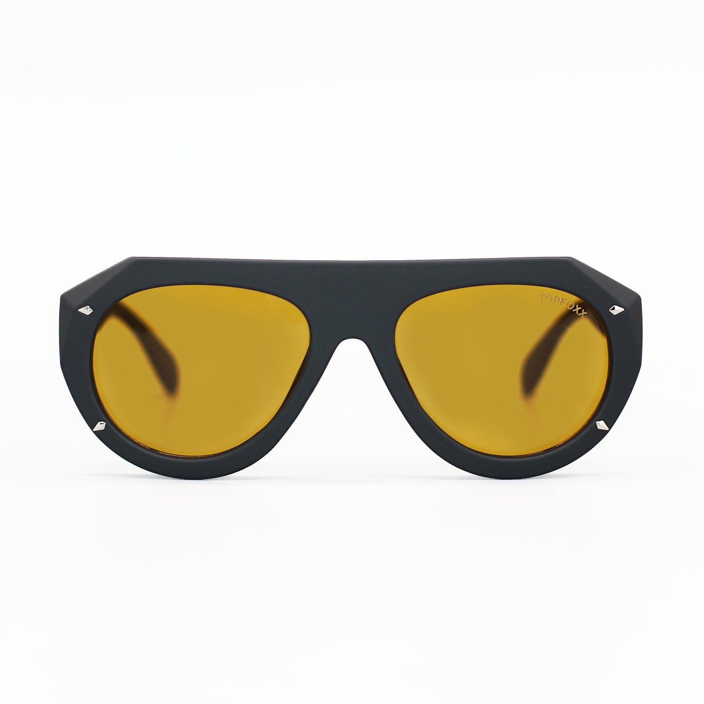 Vega Shield - Matte Black & Yellow - TopFoxx - Flyclothing LLC
