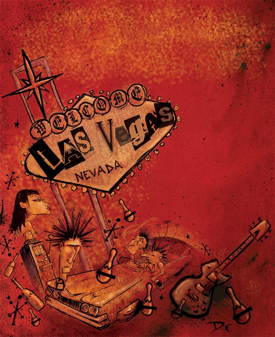 Black Market Art Company Vegas Print