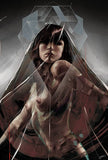 Black Market Art Company Veil Girl Print
