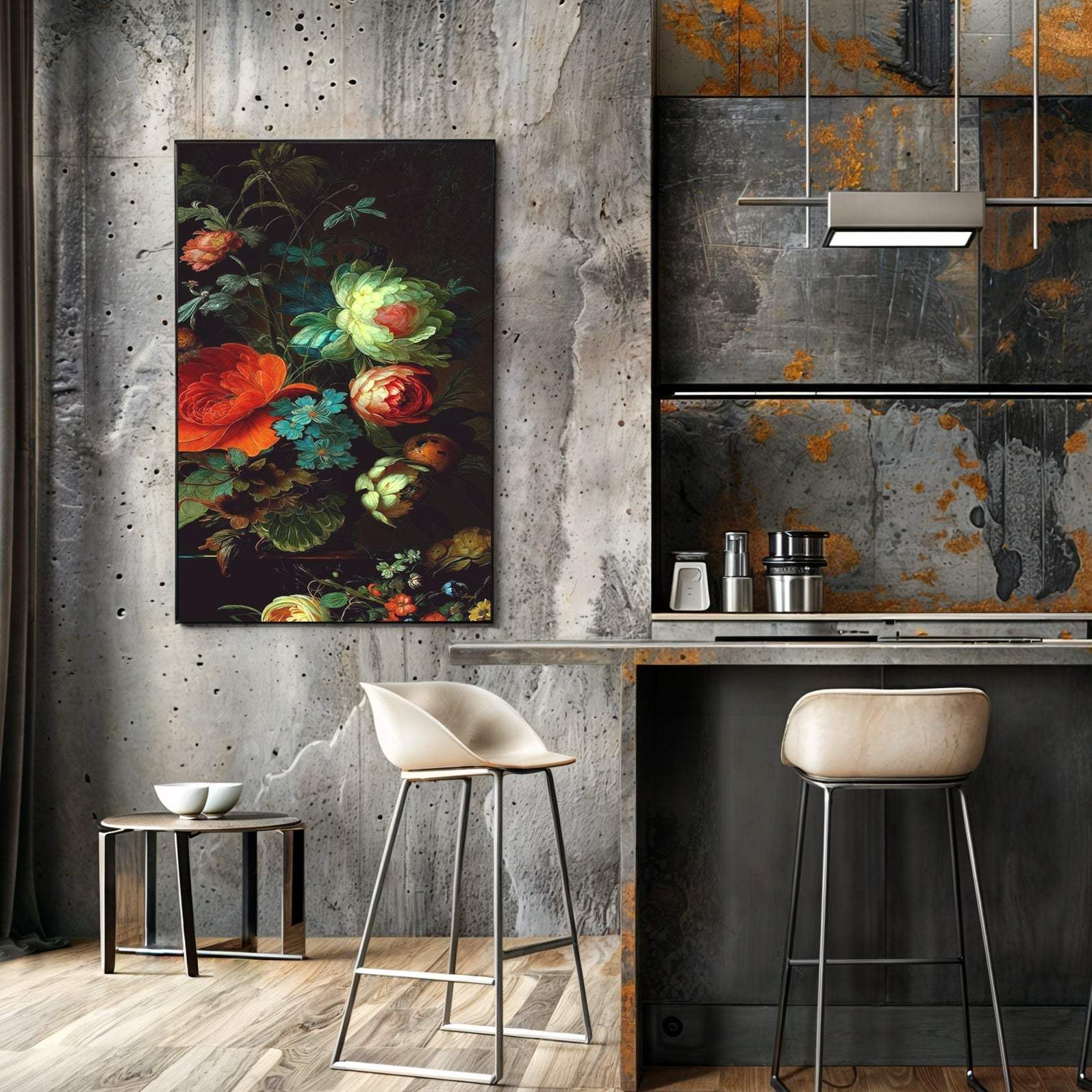 Canvas Print: "Verdant Elegance" - Tailored Canvases - Flyclothing LLC
