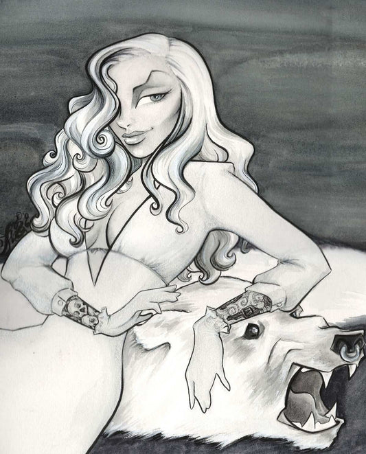 Black Market Art Company Veronica Print - Black Market Art Company - Flyclothing LLC