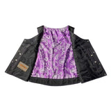 Verbena - Women's Motorcycle Leather Vest