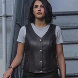 Verbena - Women's Motorcycle Leather Vest