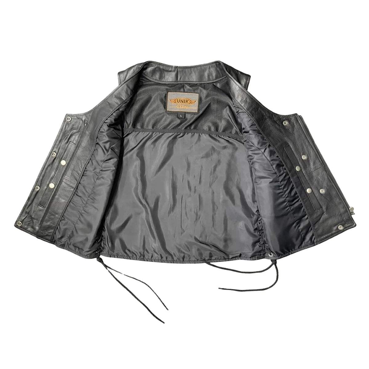 Keystone - Women's Naked Leather Motorcycle Vest