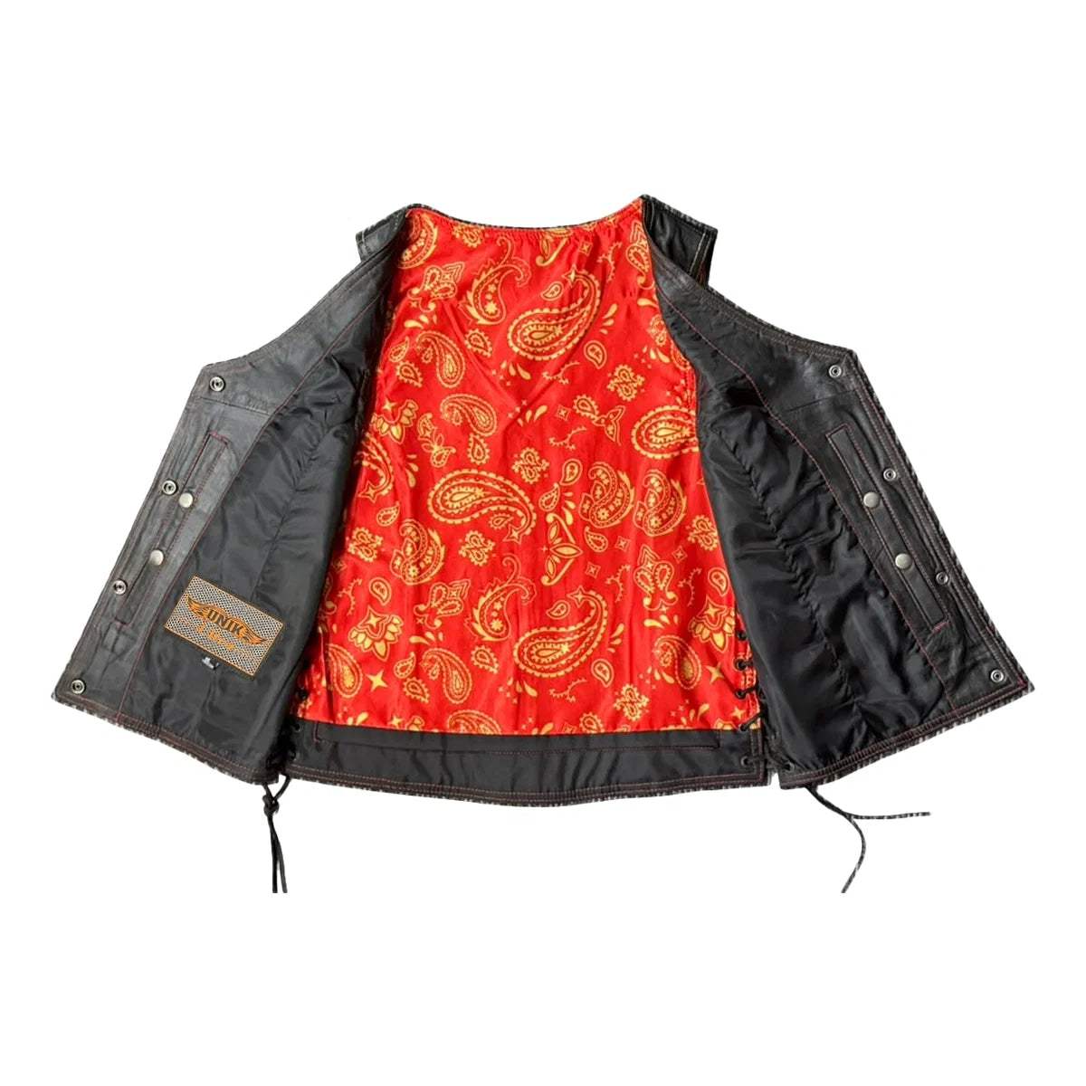 Ember - Women's Motorcycle Leather Vest