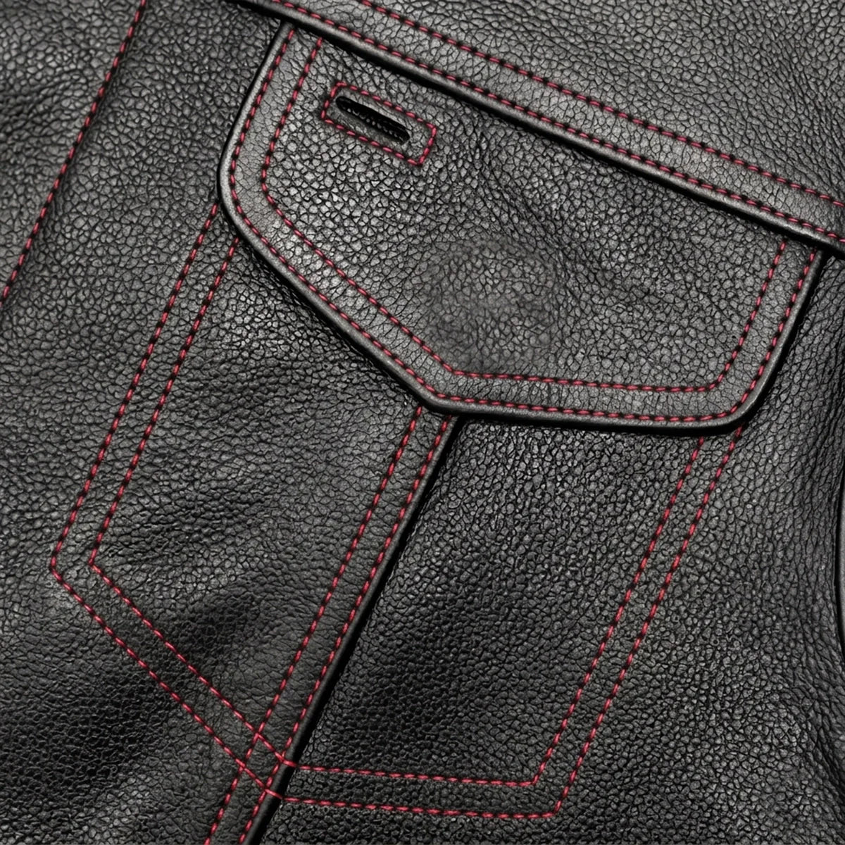 Badlands - Men's Club Style Leather Motorcycle Vest - Unik Just for Bikers - Flyclothing LLC