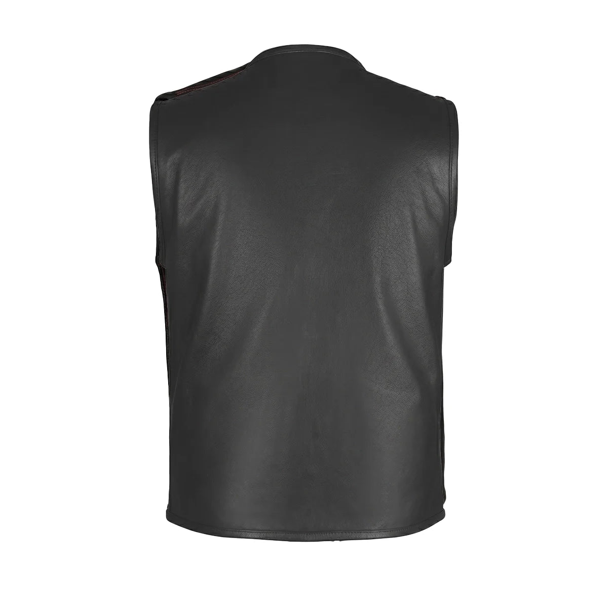 Blackout - Men's Motorcycle Leather Vest
