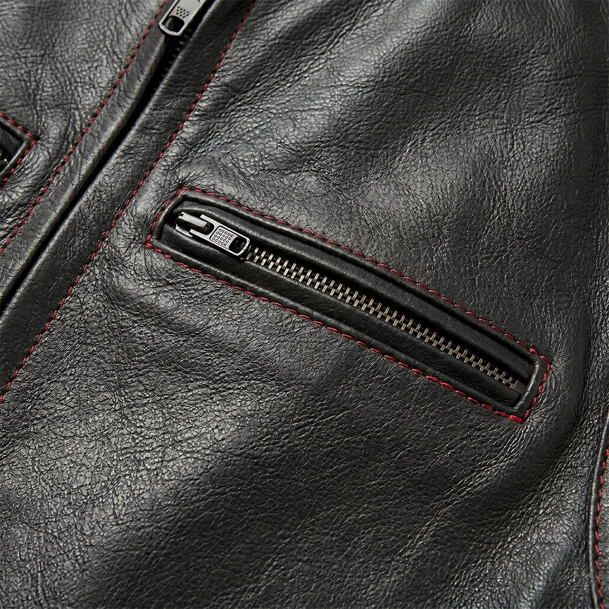Blackout - Men's Motorcycle Leather Vest