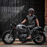 Commando - Men's SOA Style Club Leather Motorcycle Vest - Unik Just for Bikers - Flyclothing LLC