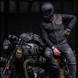 Crimson - Mens Hybrid Club Vest - Unik Just for Bikers - Flyclothing LLC