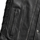 Durango - Mens Ultra Leather Vest - Unik Just for Bikers - Flyclothing LLC