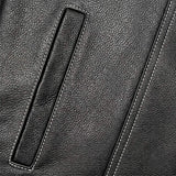 Freedom - Men's USA Flag Liner Leather Motorcycle Vest - Unik Just for Bikers - Flyclothing LLC