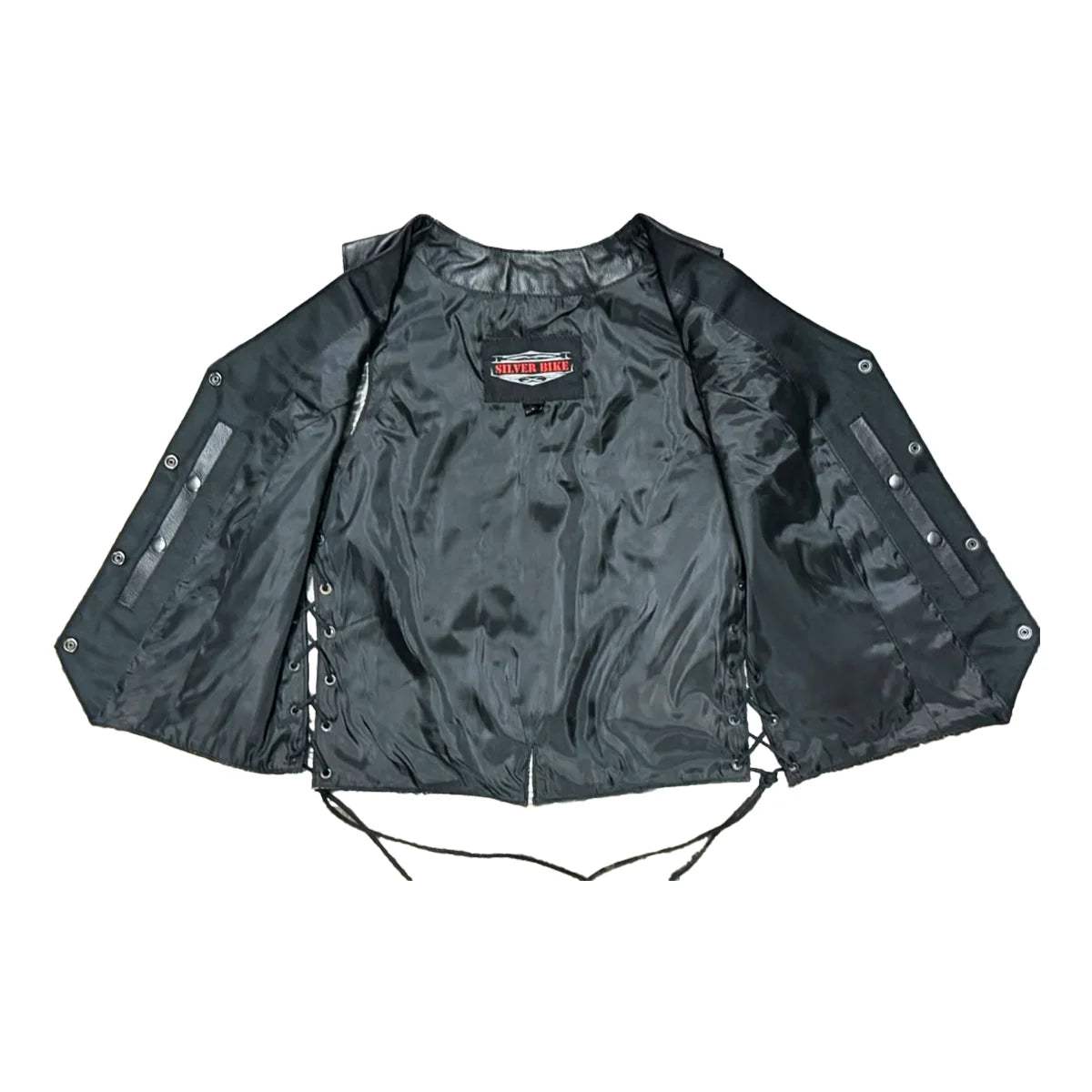 Sierra - Women's Premium Leather Motorcycle Vest - Unik Just for Bikers - Flyclothing LLC