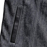 Hybrid white - Mens Hybrid Club Vest - Unik Just for Bikers - Flyclothing LLC