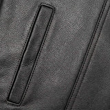 Iron Rider - Men's SOA Club Style Leather Motorcycle Vest - Unik Just for Bikers - Flyclothing LLC