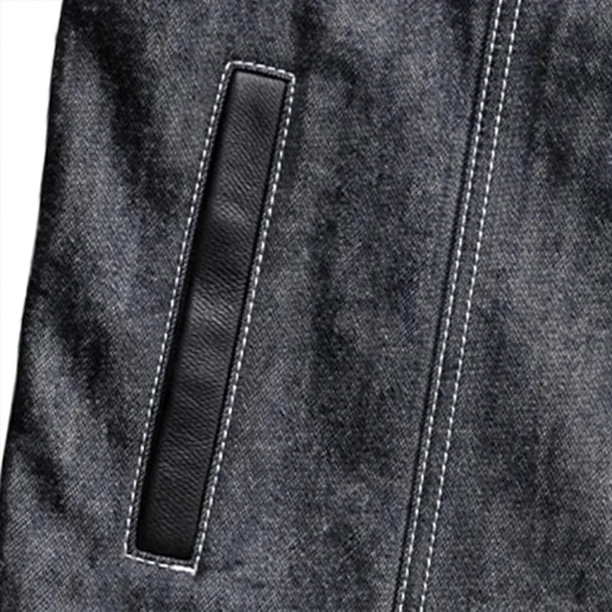 Lawless – Men’s Denim and Leather Club Vest - Unik Just for Bikers - Flyclothing LLC