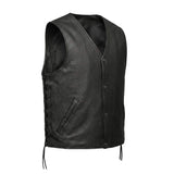 Mojave - Mens Ultra Leather Motorcycle Vest - Unik Just for Bikers - Flyclothing LLC