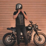 Mojave - Mens Ultra Leather Motorcycle Vest - Unik Just for Bikers - Flyclothing LLC