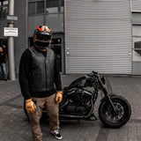 Rifleman - Men's Premium Leather Motorcycle Vest - Unik Just for Bikers - Flyclothing LLC