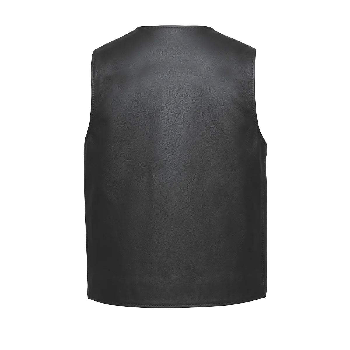 Ruidoso - Men's Premium Leather Motorcycle Vest - Unik Just for Bikers - Flyclothing LLC