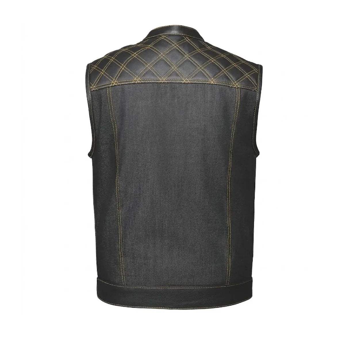 Yellowjacket - Mens Hybrid Club Vest - Unik Just for Bikers - Flyclothing LLC